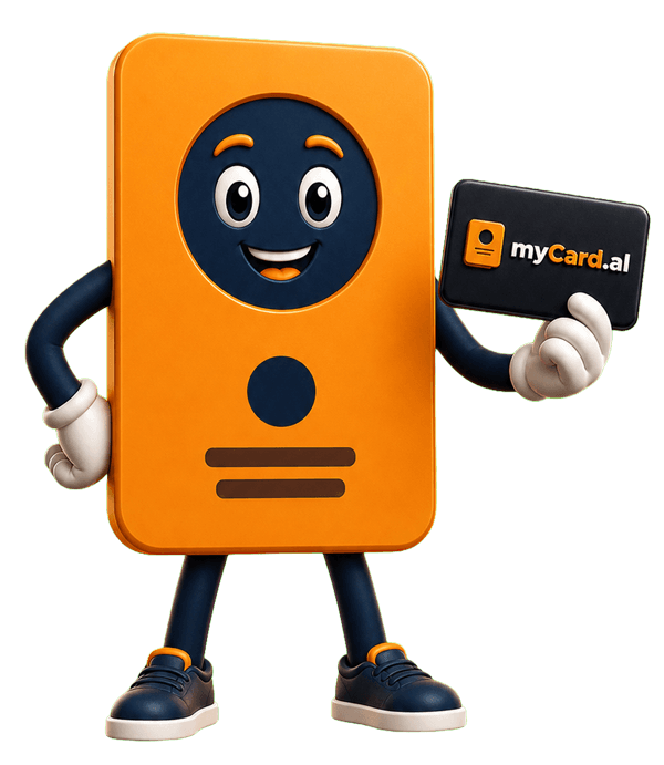 myCard.al mascot